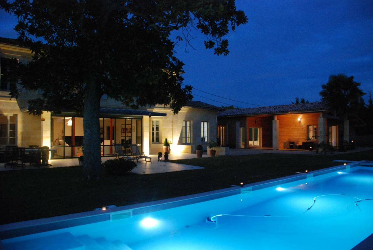 Les Ambeles Bed & Breakfast Saint-Magne-de-Castillon Luaran gambar