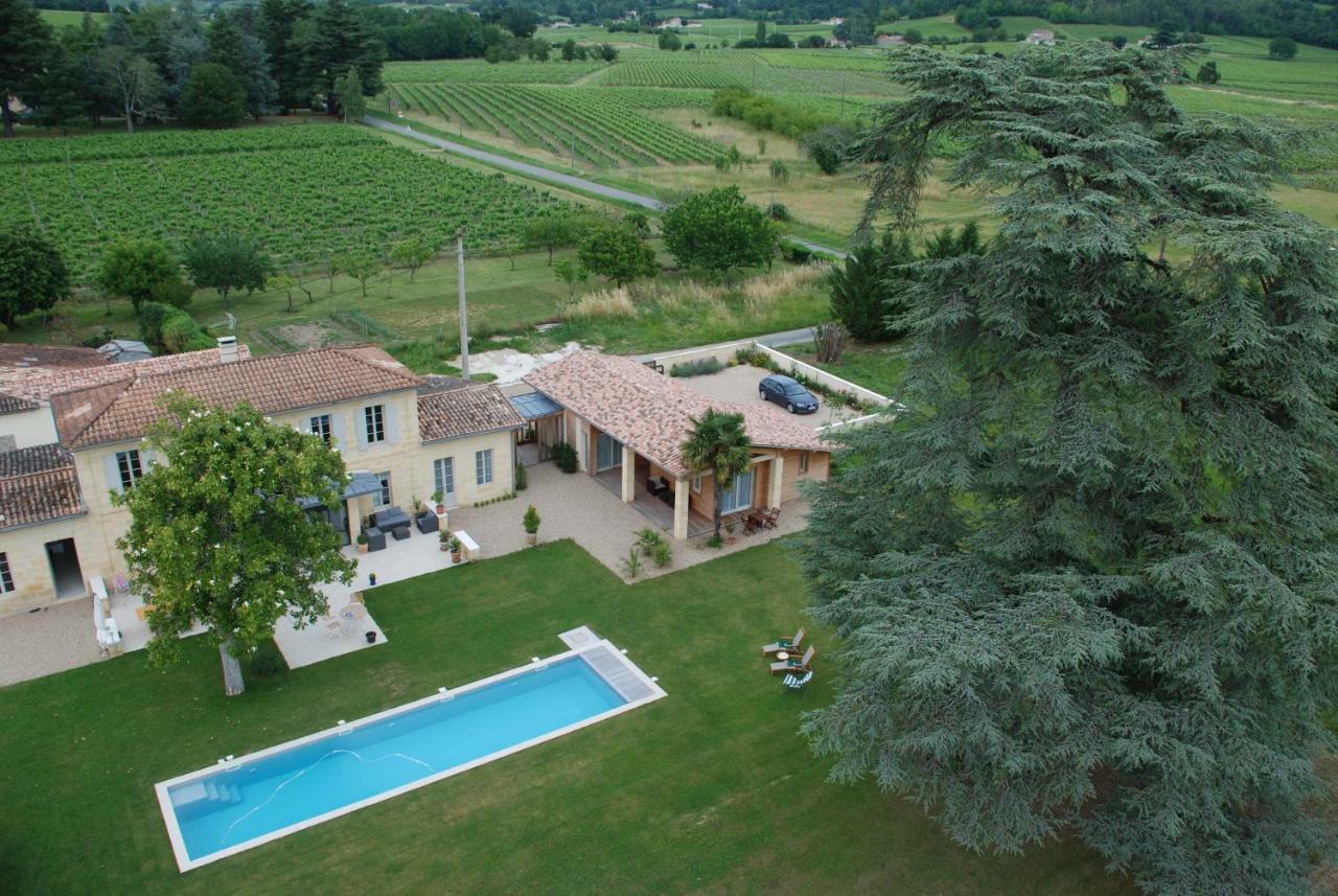 Les Ambeles Bed & Breakfast Saint-Magne-de-Castillon Luaran gambar
